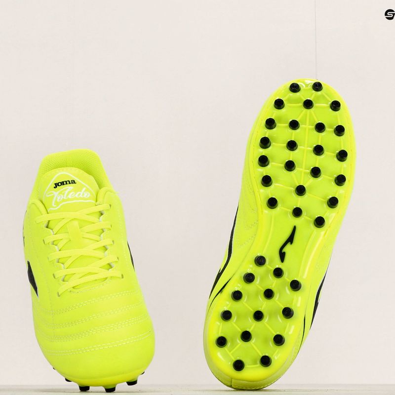 Kinder Fußballschuhe Joma Toledo Jr AG lemon fluor