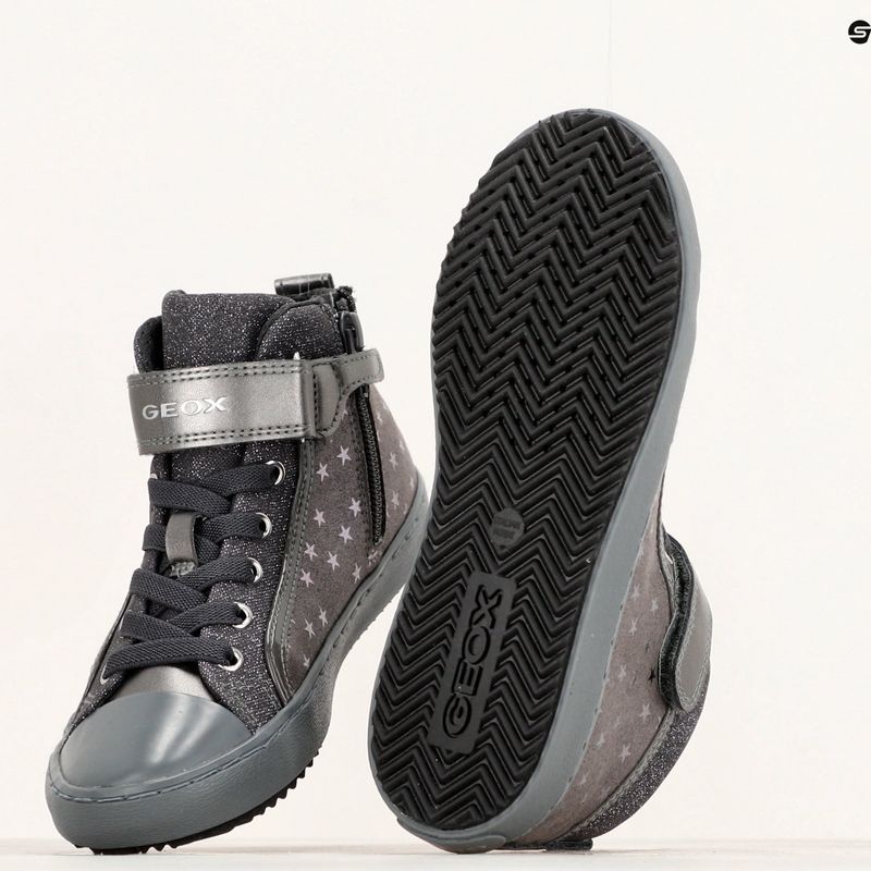 Geox Kalispera grau Kinderschuhe 16
