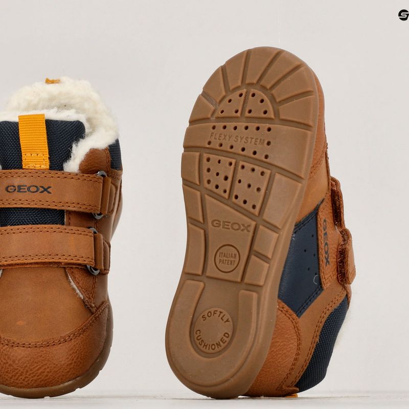 Geox Elthan tabak/navy Kinderschuhe 15