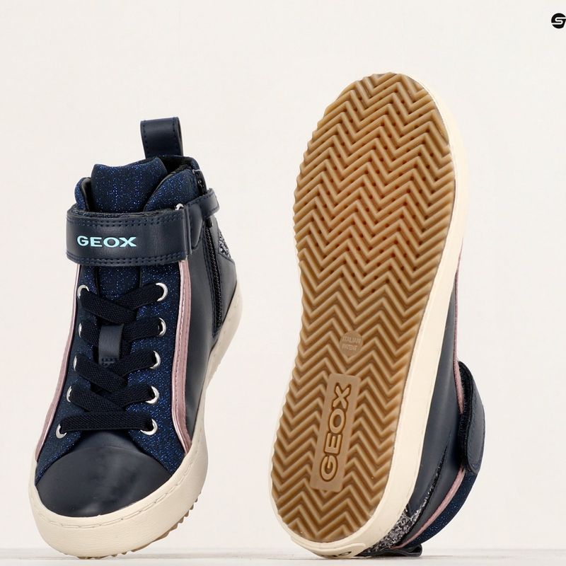 Geox Kalispera navy/dunkelsilber Kinderschuhe