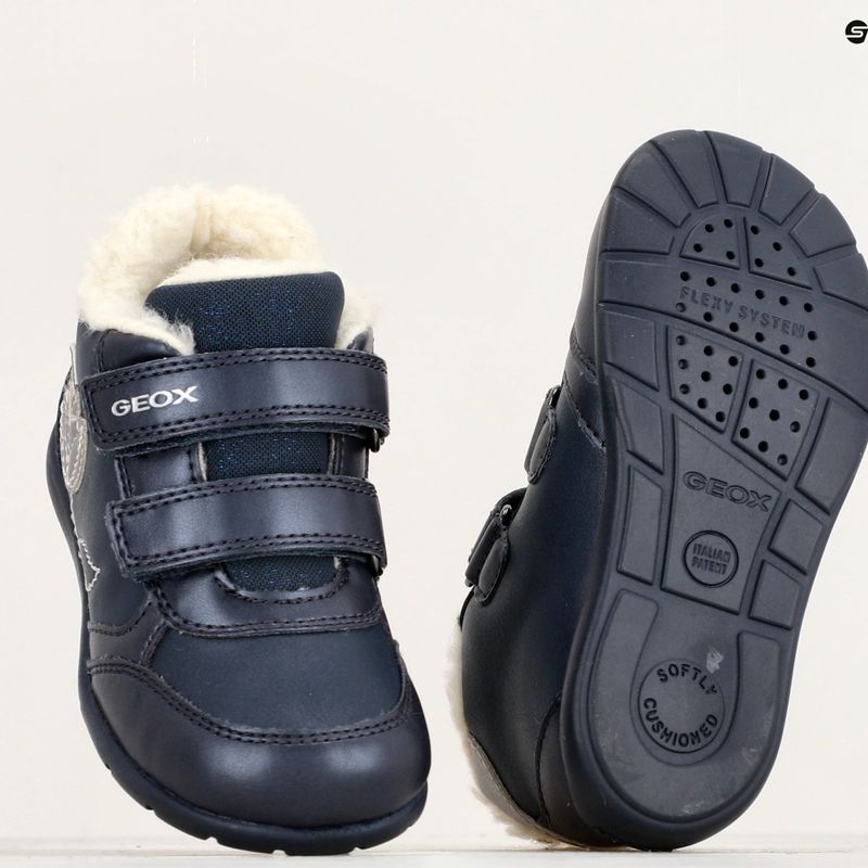 Geox Elthan navy/dunkelsilber Kinderschuhe 15