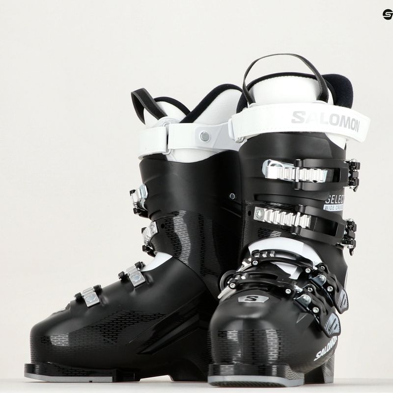 Damen-Skischuhe Salomon Select Wide Cruise 60 W schwarz/weiss/weiss 9