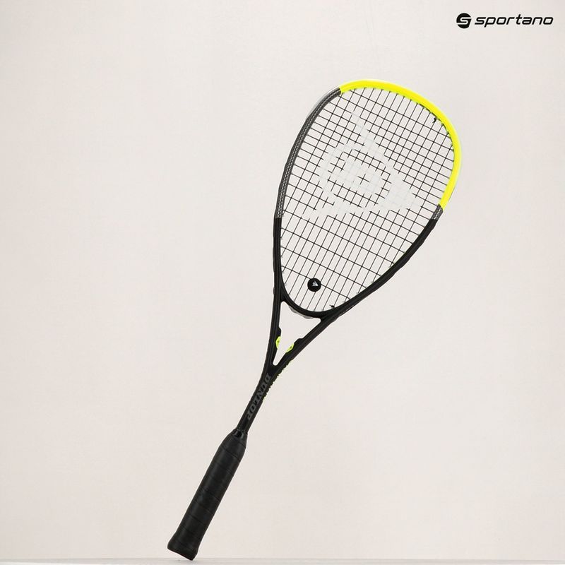 Dunlop Blackstorm Graphite 135 sq. Squashschläger schwarz 773407US 9