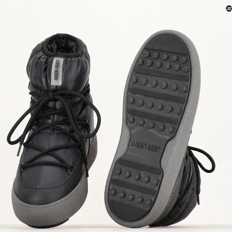Herren Moon Boot Mtrack Low Nylon WP Schneestiefel schwarz 13