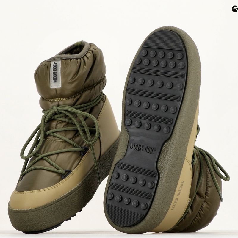 Herren Moon Boot Mtrack Low Nylon WP khaki Schneestiefel 13