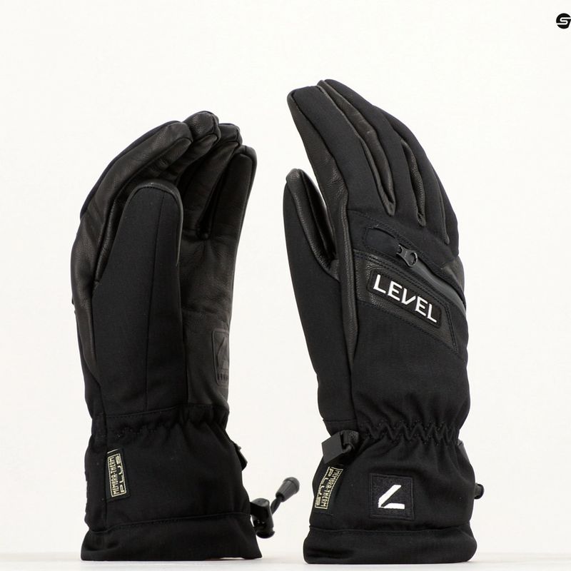 Level Switchback Skihandschuh schwarz 9