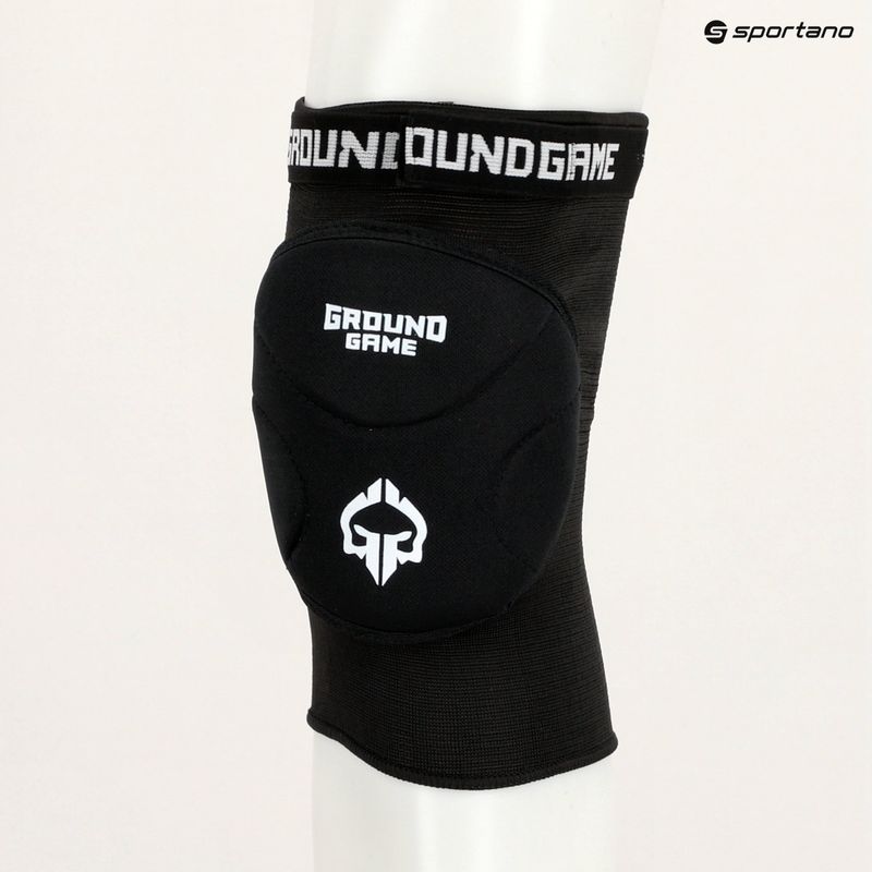 GroundGame BJJ Knieschützer schwarz BJJKNEEPADS 5