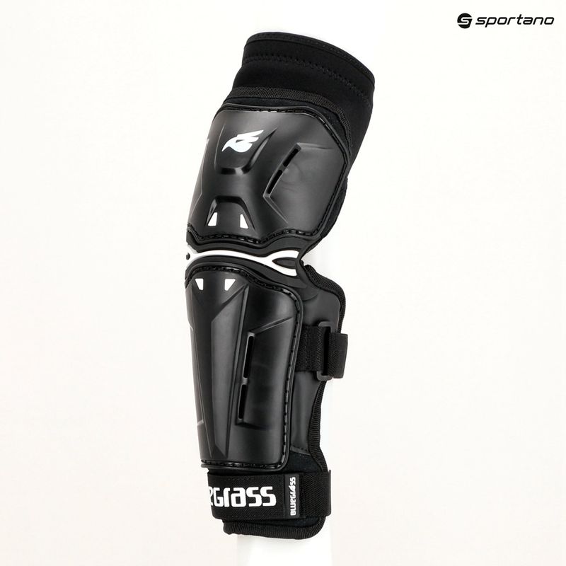 Bluegrass Big Horn Ellbogenschützer schwarz und weiß 3PP006M020 7