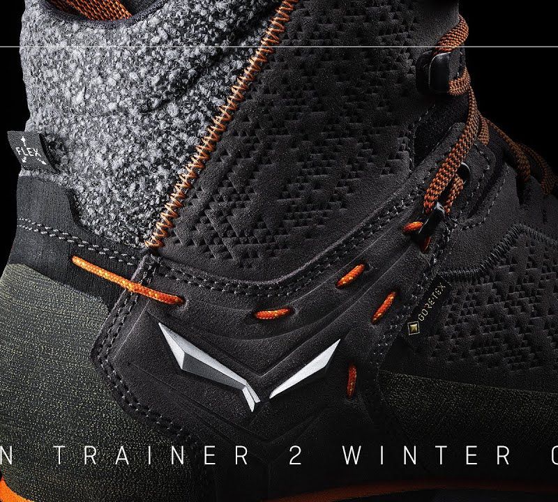 Herren-Trekkingstiefel Salewa MTN Trainer 2 Winter GTX schwarz aus 15