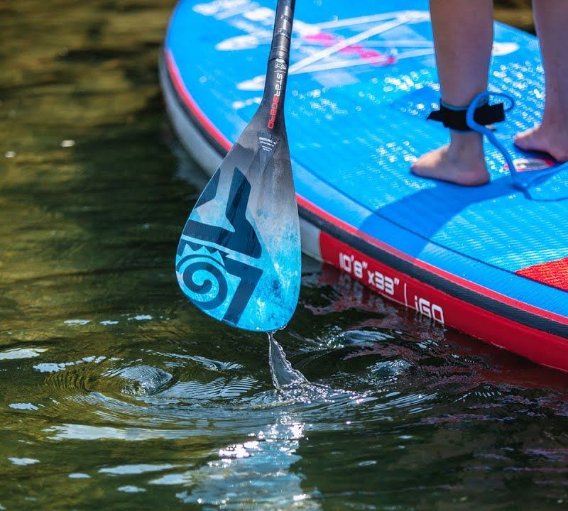 SUP 2-teiliges Paddel STARBOARD Enduro Tiki Tech 26mm Carbon S40 8
