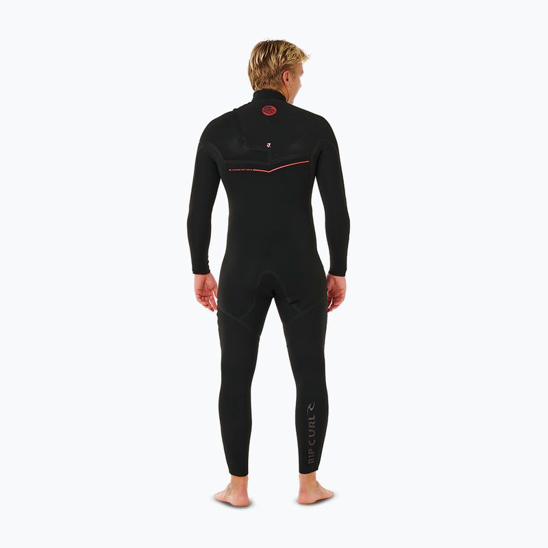 Herren Schwimm-Neoprenanzug Rip Curl F-Bomb Fusion 3/2 mm Chest Zip black 2