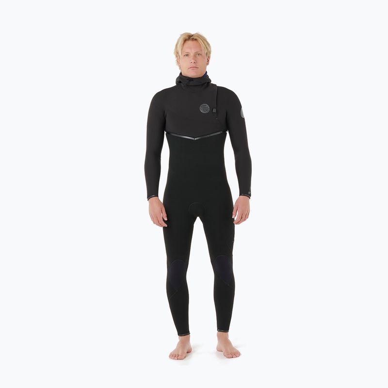 Herren Schwimm-Neoprenanzug Rip Curl E-Bomb Zf Hood 5/4 mm black 2
