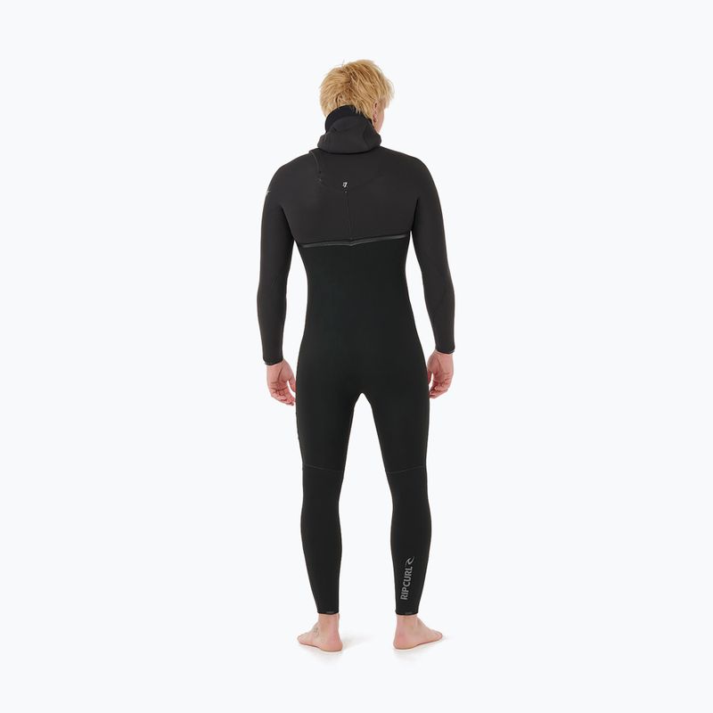 Herren Schwimm-Neoprenanzug Rip Curl E-Bomb Zf Hood 5/4 mm black 3