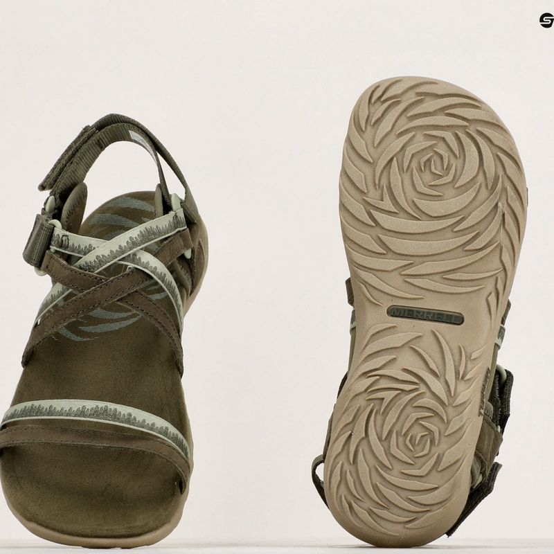 Merrell Terran 3 Cush Lattice oliv Damen Sandalen 8
