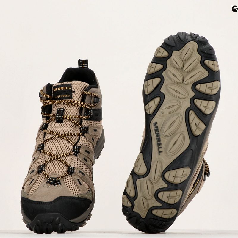 Herren Wanderschuhe Merrell Alverstone 2 Mid GTX Pekannuss 8