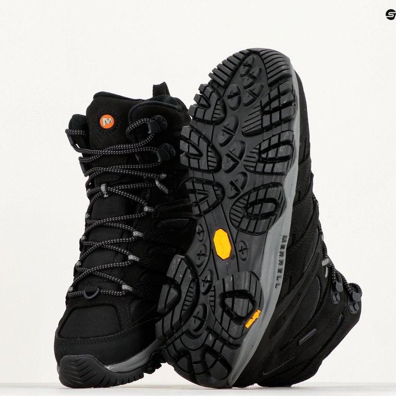 Herren Wanderschuhe Merrell Moab 3 Apex Mid WP schwarz 8