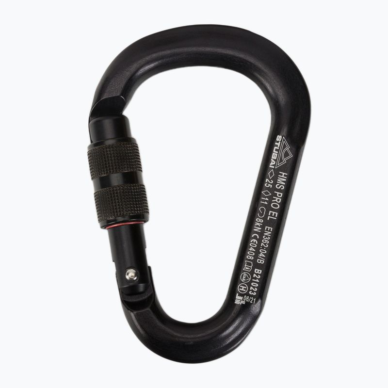 Karabiner STUBAI Hms Pro Easylock schwarz 977742 2