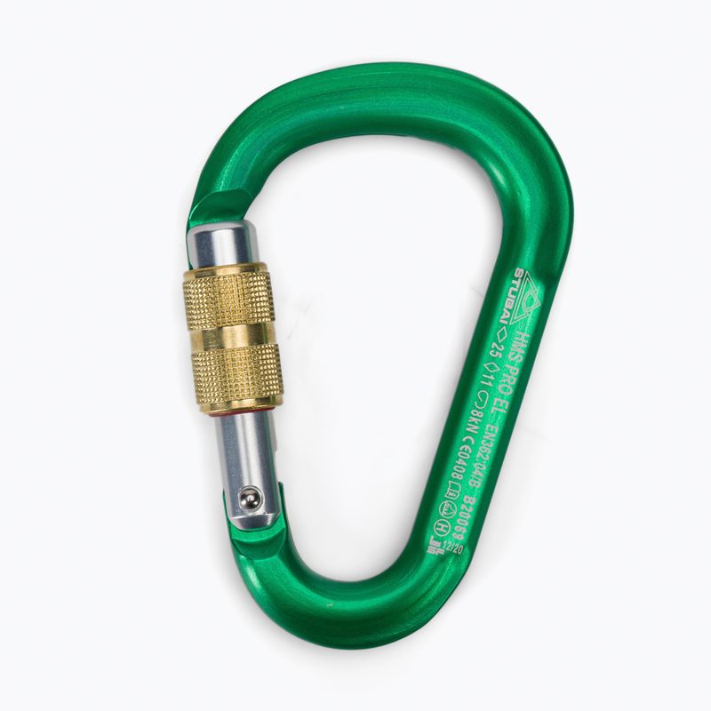 Karabiner STUBAI Hms Pro Easylock grün 977781G 2