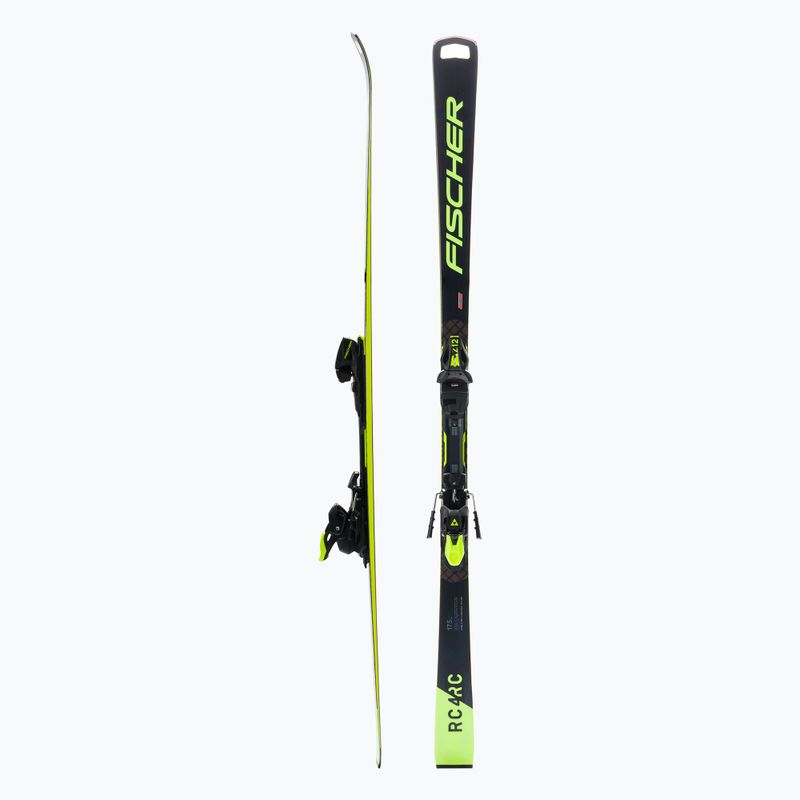 Herren Abfahrtsski Fischer RC4 WC RC MT schwarz + RC4 Z12 PR P06020 2