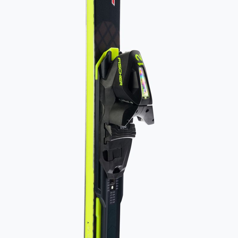 Herren Abfahrtsski Fischer RC4 WC RC MT schwarz + RC4 Z12 PR P06020 6