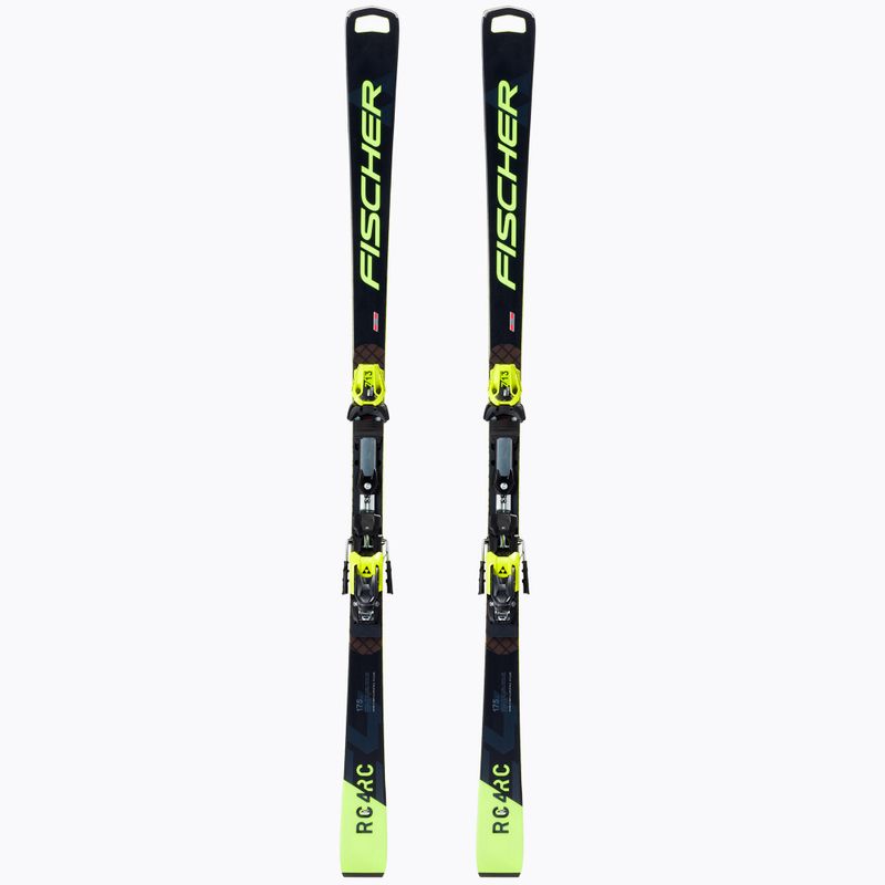 Herren Abfahrtsski Fischer RC4 WC RC PRO M/O schwarz + RC4 Z13 FF P06121