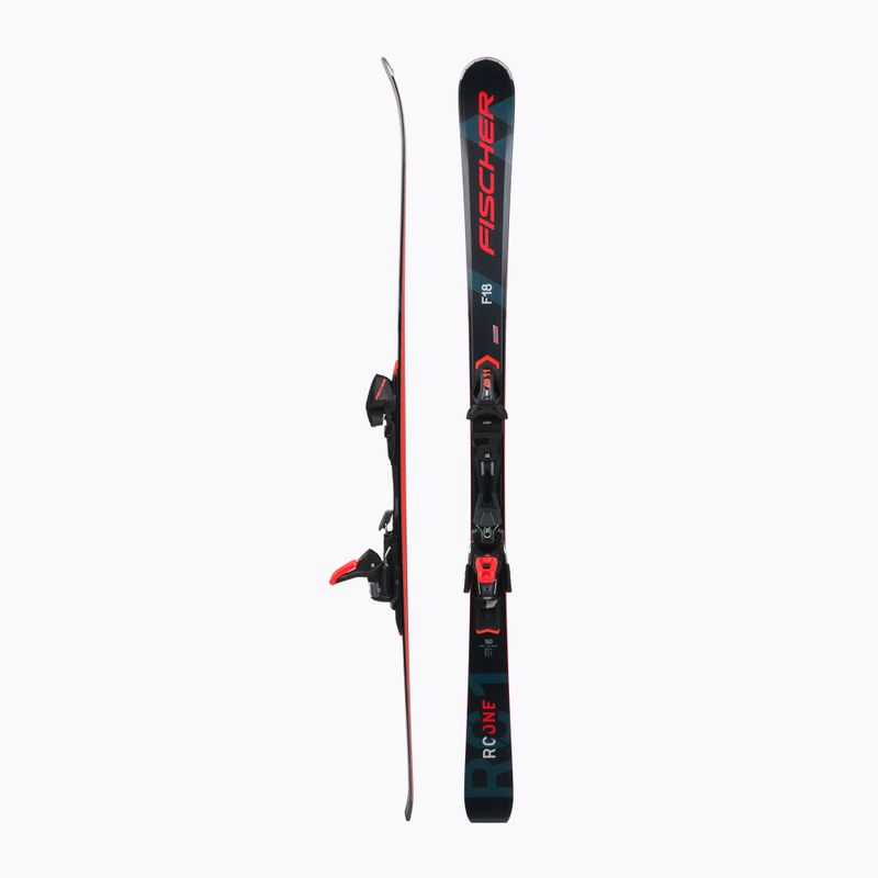Ski Fischer RC ONE F18 AR + RS 11 PR schwarz A32421 T4221 2