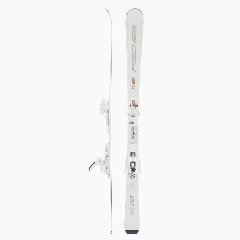 Damen-Abfahrtsski Fisher RC ONE LITE 72 SLR + RS9 SLR weiß P15221 2