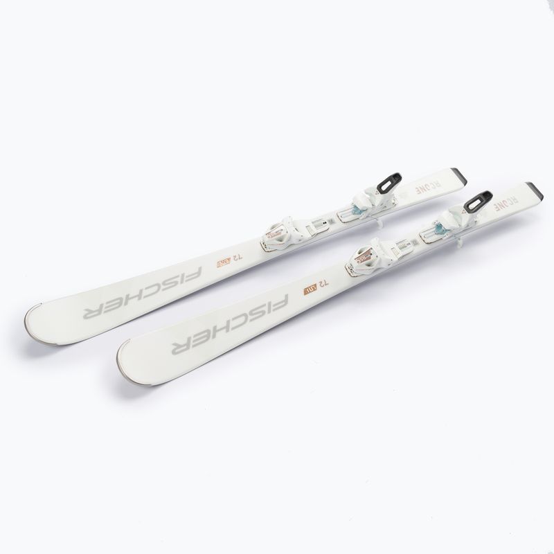 Damen-Abfahrtsski Fisher RC ONE LITE 72 SLR + RS9 SLR weiß P15221 4