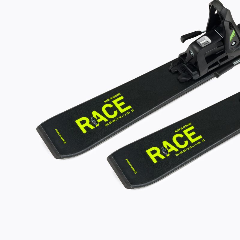 Ski Kinder Fischer RC4 Race Jr + FS4 CA Jrs schwarz A19422 T8622 9