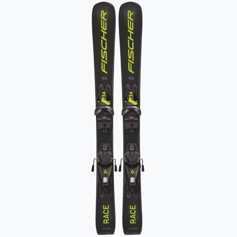 Ski Kinder Fischer RC4 Race Jr + FS4 CA Jrs schwarz A19422 T8622 10