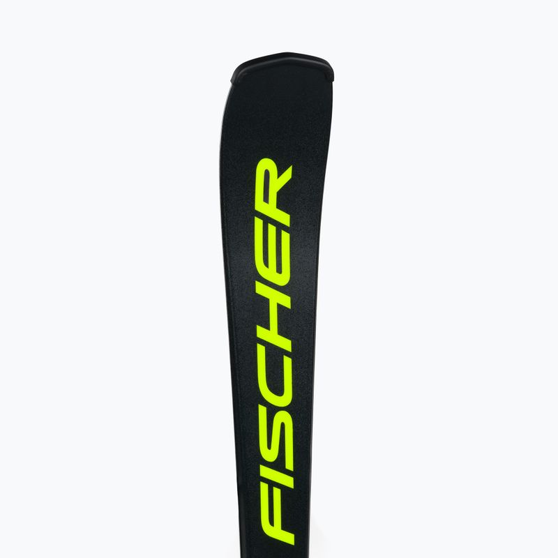 Ski Kinder Fischer RC4 Race Jr Jrs + FS7 CA Jrs schwarz A19522 T8222 8