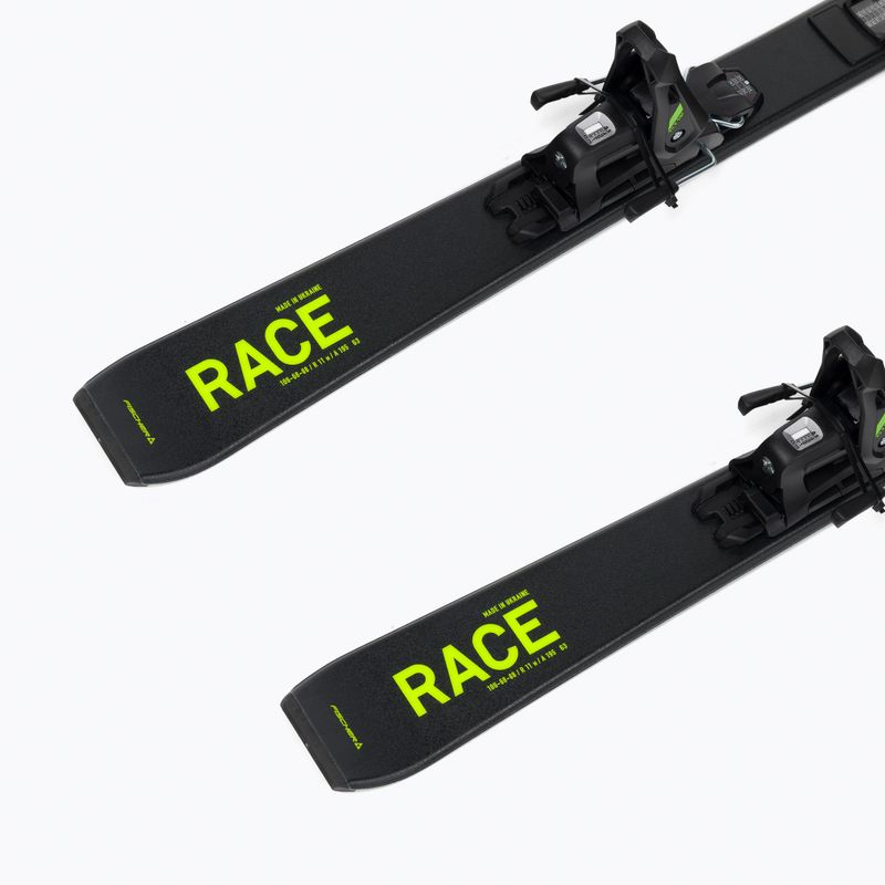 Ski Kinder Fischer RC4 Race Jr Jrs + FS4 CA Jrs schwarz A19522 T8622 9