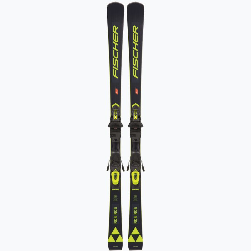 Ski Fischer RC4 RCS Black AR + RC4 Z11 PR schwarz A7722 T42 9