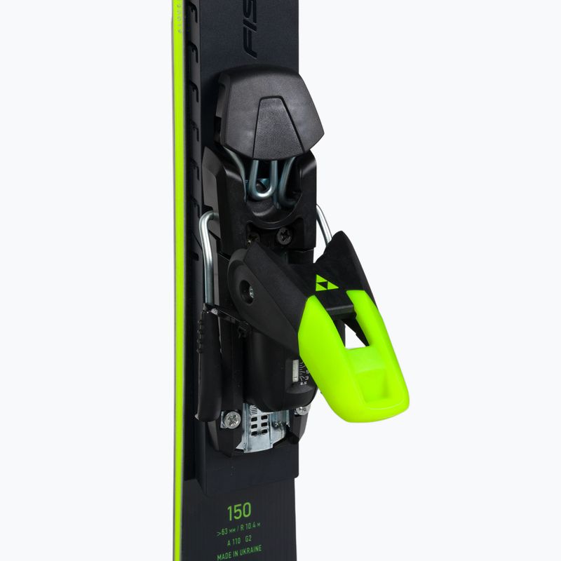Ski Kinder Fischer RC4 Worldcup Sl Jr. M/O-Plate + RC4 Z9 GW AC schwarz A1122 T82 6