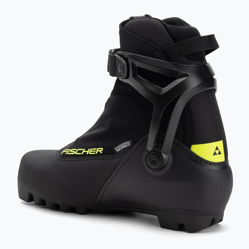 Langlaufschuhe Fischer RC3 Skate black/yellow 2