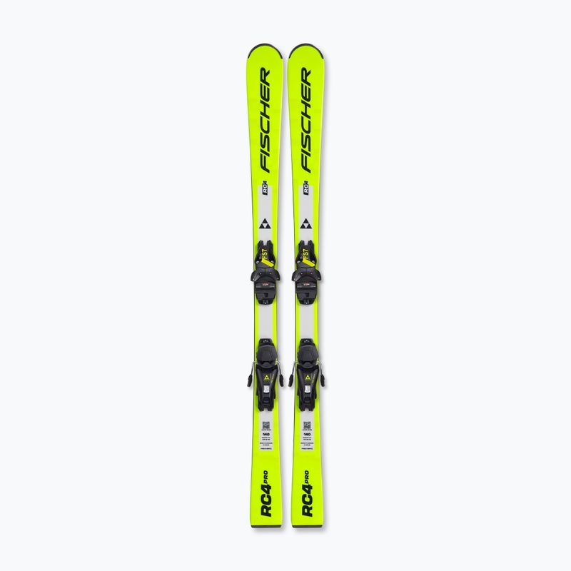 Kinder-Ski Fischer RC4 Pro Jrs + Bindungen FS7 GW CA Jrs