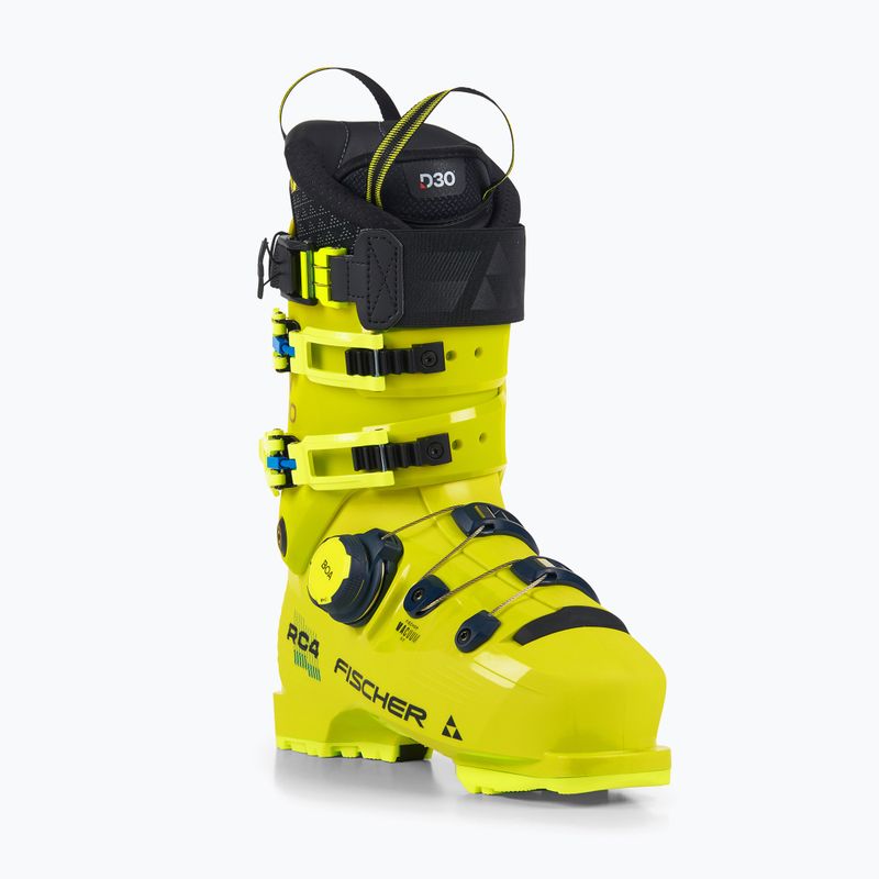Herren-Skischuhe Fischer RC4 130 LV VAC BOA yellow
