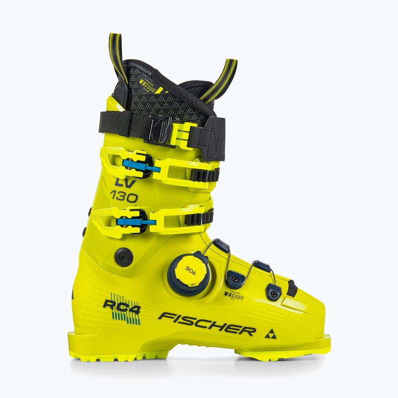 Herren-Skischuhe Fischer RC4 130 LV VAC BOA yellow 2