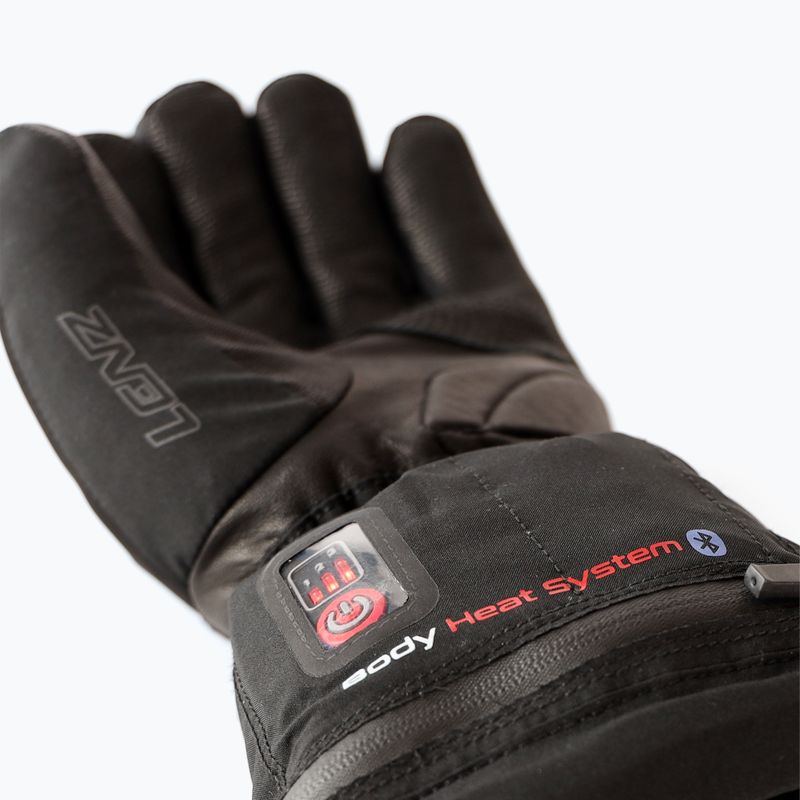 Skihandschuhe Damen Lenz Heat Glove 6.0 Finger Cap black 9