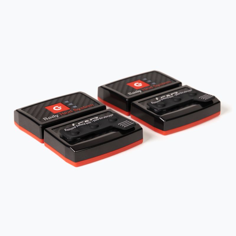 Batterien für beheizbare Socken Lenz Heat Pack 2.0 (USB) 2 Stk. black/ red 5