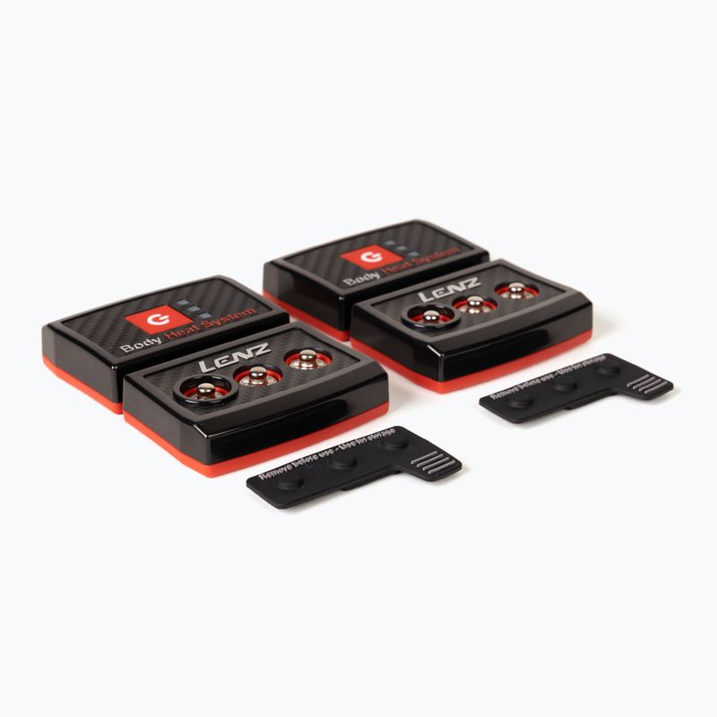 Batterien für beheizbare Socken Lenz Heat Pack 2.0 (USB) 2 Stk. black/ red 8