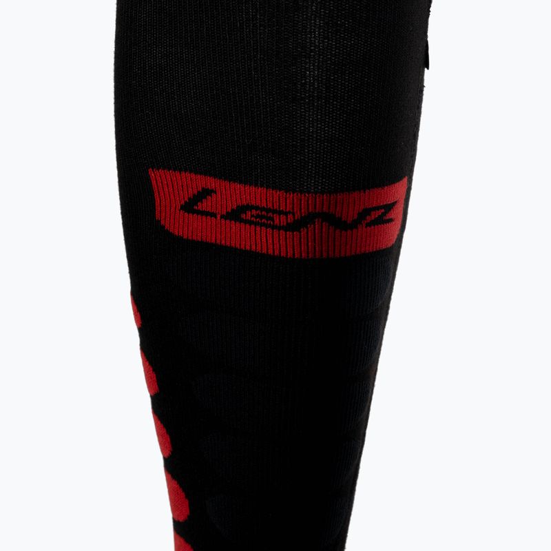LENZ Set Heat Sock 5.0 Zehenkappe + Lithium Pack RCB schwarz 1200 5
