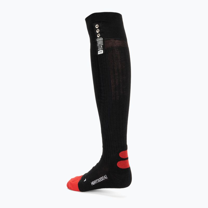 Beheizbare Skisocken Lenz Heat Sock 4.1 Toe Cap schwarz 165 2