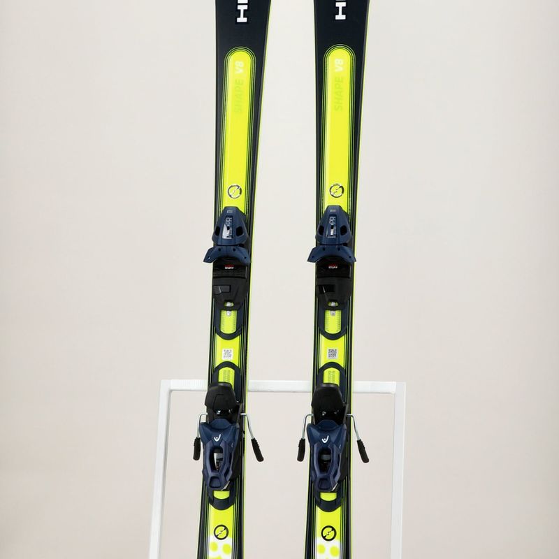 HEAD Shape e-V8 SW AMT-PR + PR 11 dunkelblau/neongelb Abfahrtsski 8