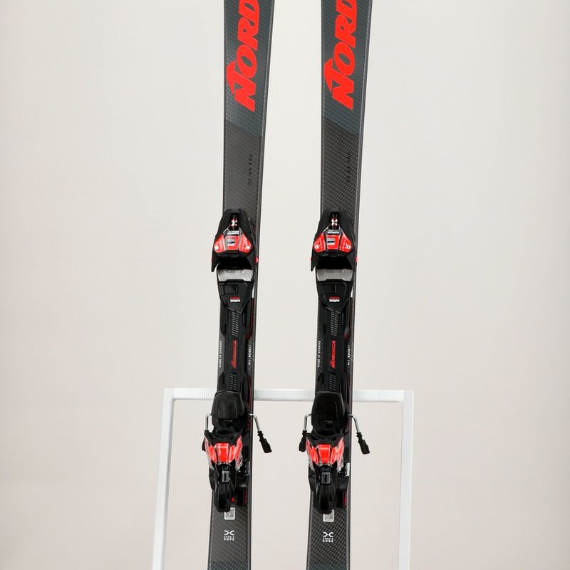 Nordica Spitfire DC 68 Pro FDT + XCELL12 FDT grau/rot Abfahrtsski 16