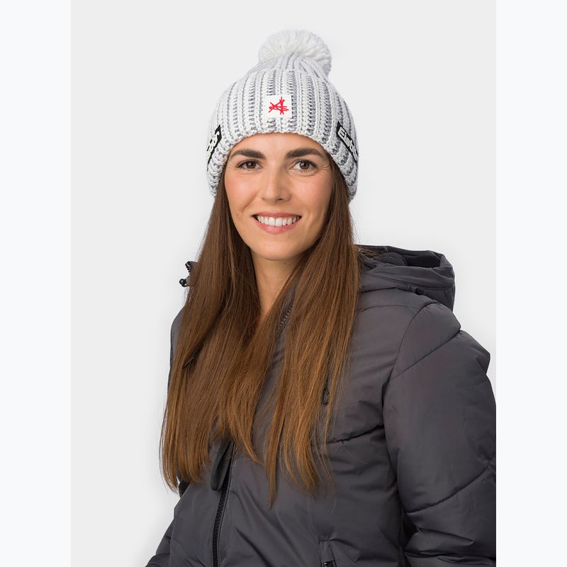 Wintermütze Eisbar Ronda Pompon SA white 3