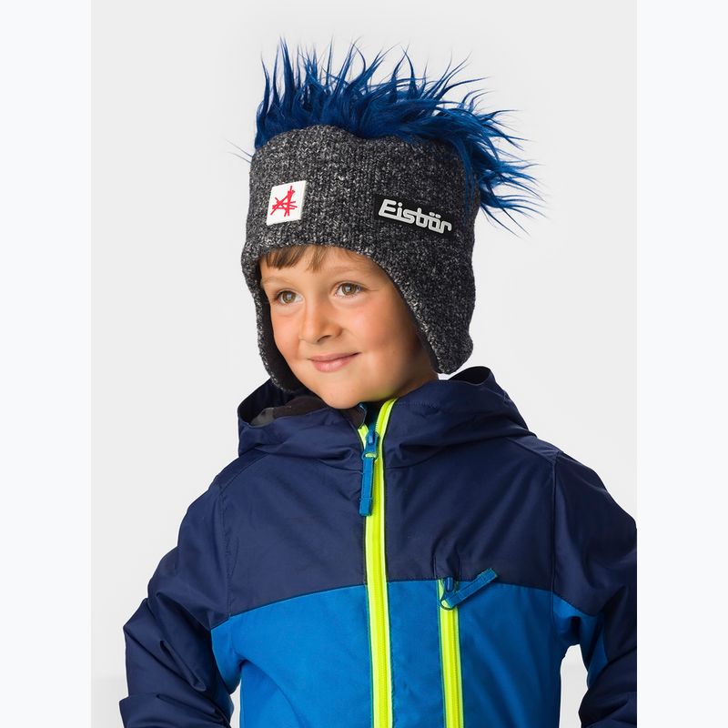 Kinder-Wintermütze Eisbar Penny SA grafit/blue 4