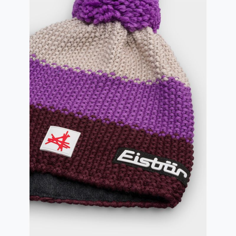 Wintermütze Eisbar Star Pompon SA lilac/purple 2