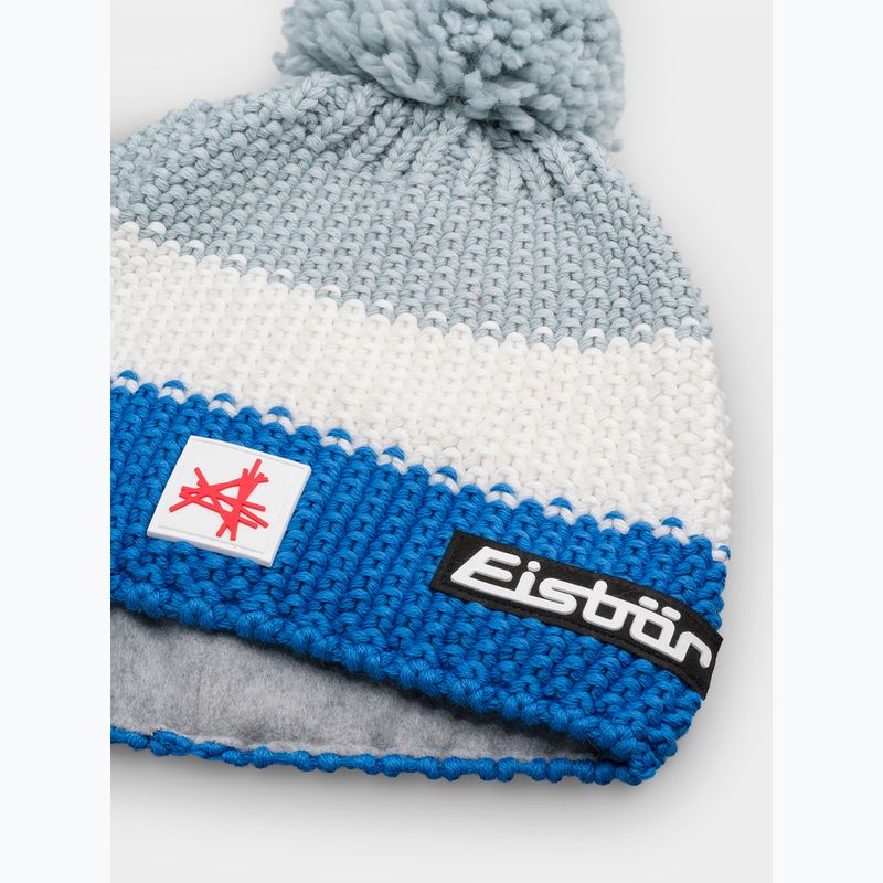 Kinder-Wintermütze Eisbar Stan Pompon SA blue/cobalt 2