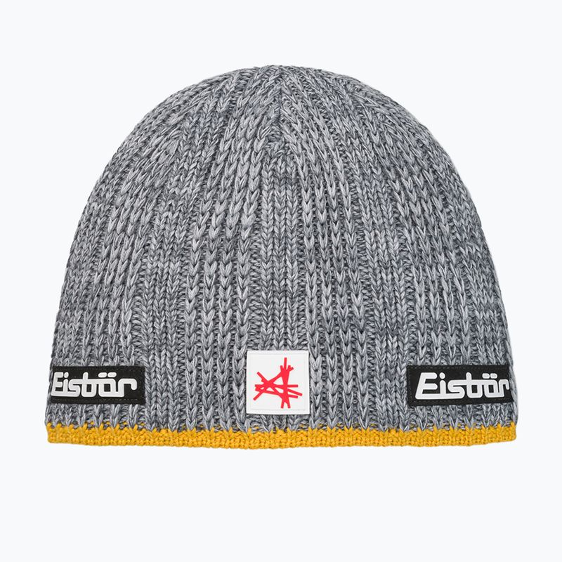 Wintermütze Eisbar Rene XL SA mustard/grey melange